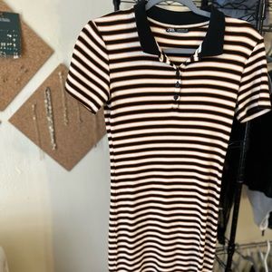 Zara collared dress